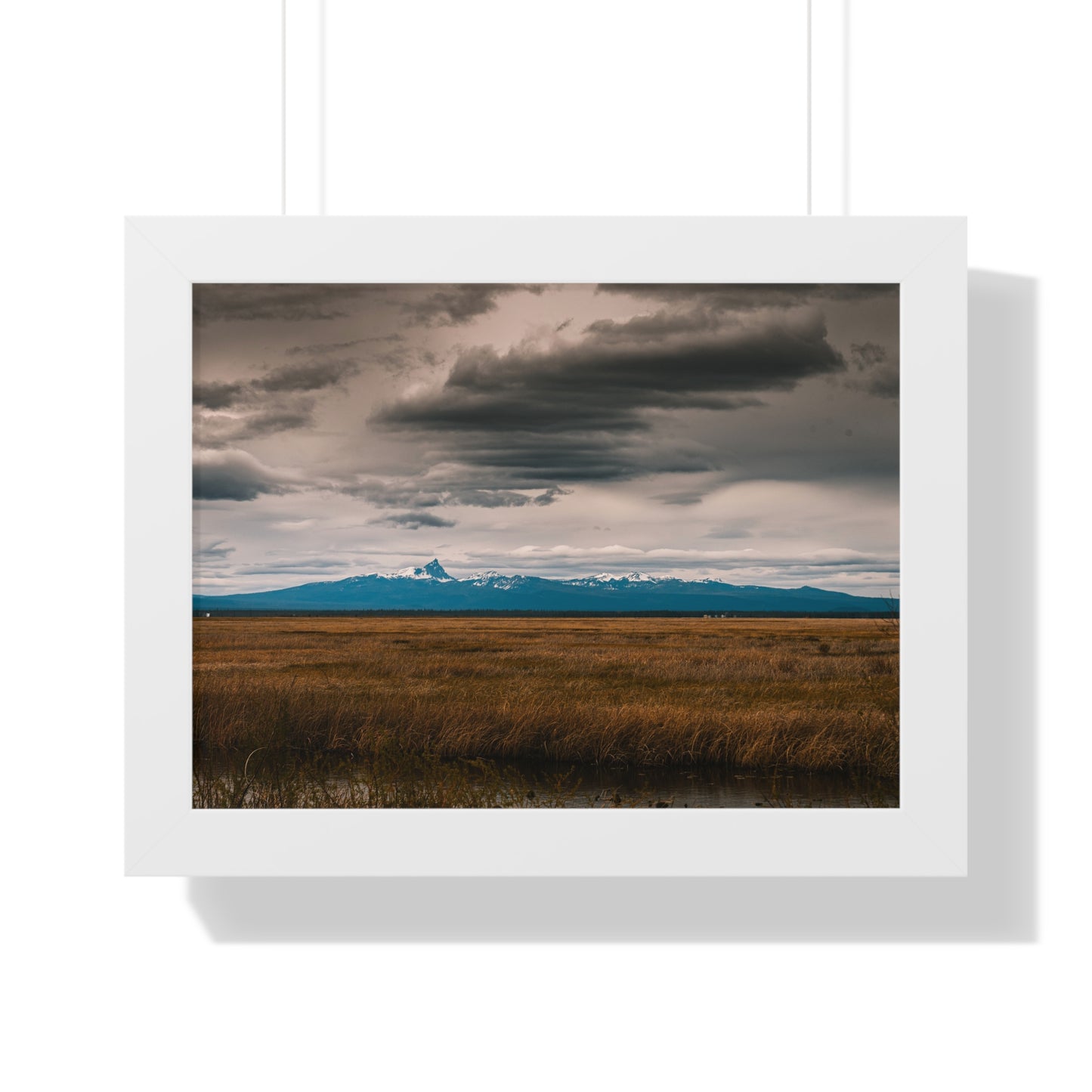 Oregon - Mt. Thielsen Wilderness - Framed Horizontal Poster