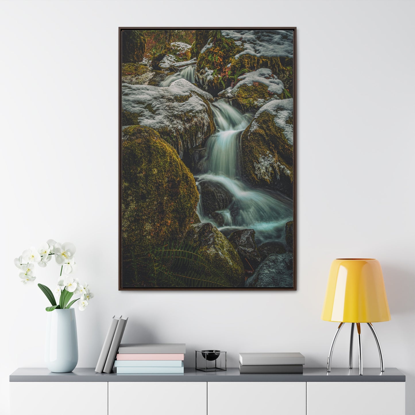 Oregon - Watson Creek - Gallery Canvas Wraps, Vertical Frame