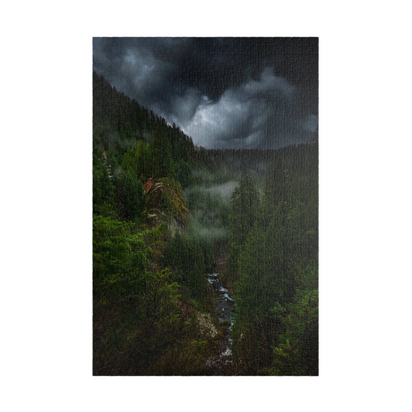 Oregon - Toketee Overlook - Puzzle (110, 252, 520, 1014-piece)