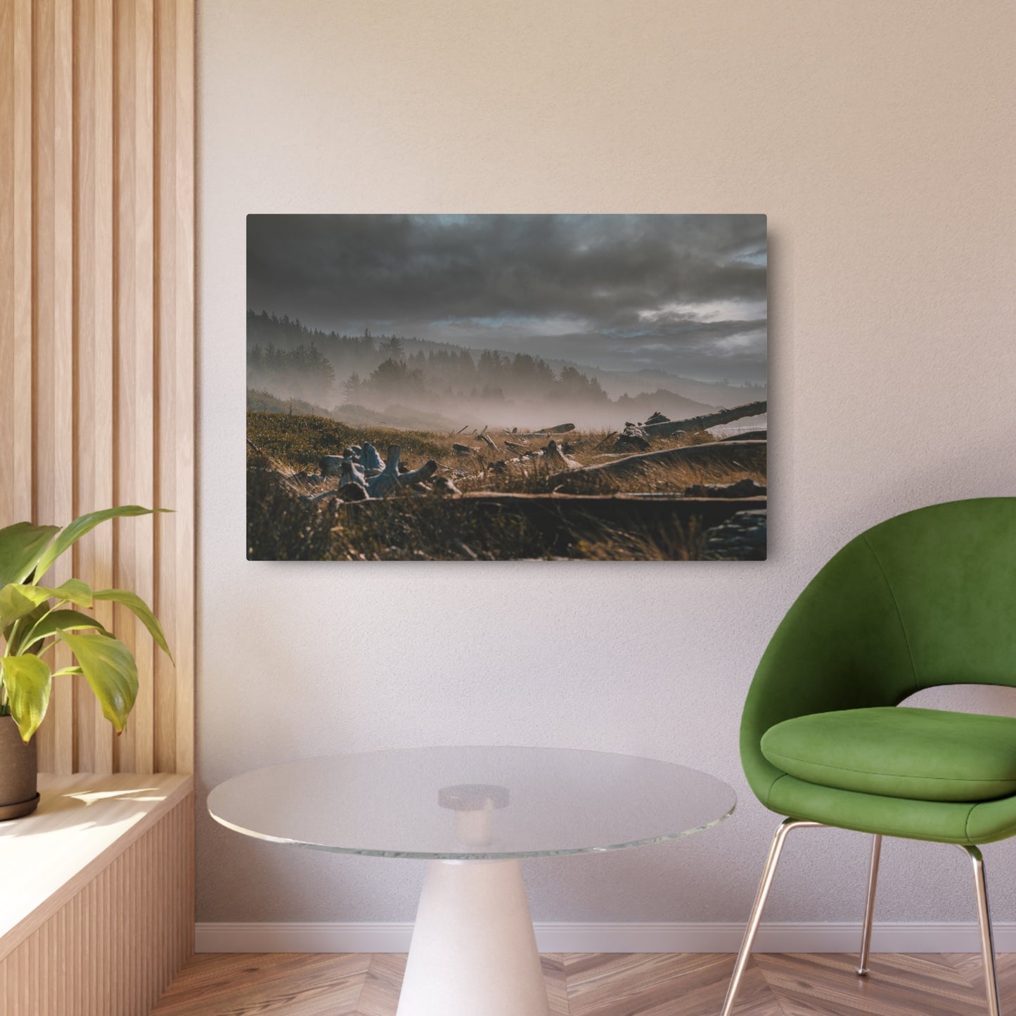 Oregon - Krissy Beach - Metal Art Sign