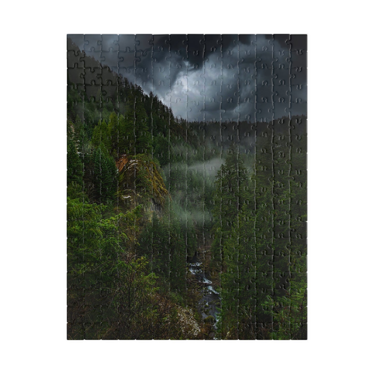 Oregon - Toketee Overlook - Puzzle (110, 252, 520, 1014-piece)