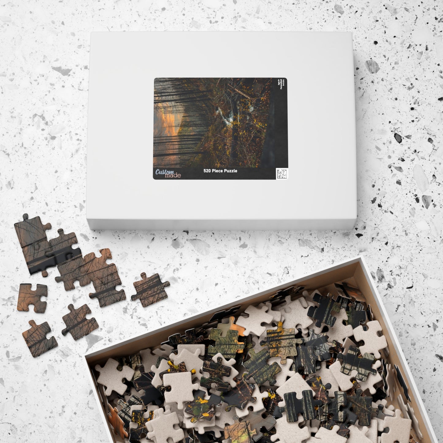 Oregon - Fall Creek Falls - Puzzle (110, 252, 520, 1014-piece)