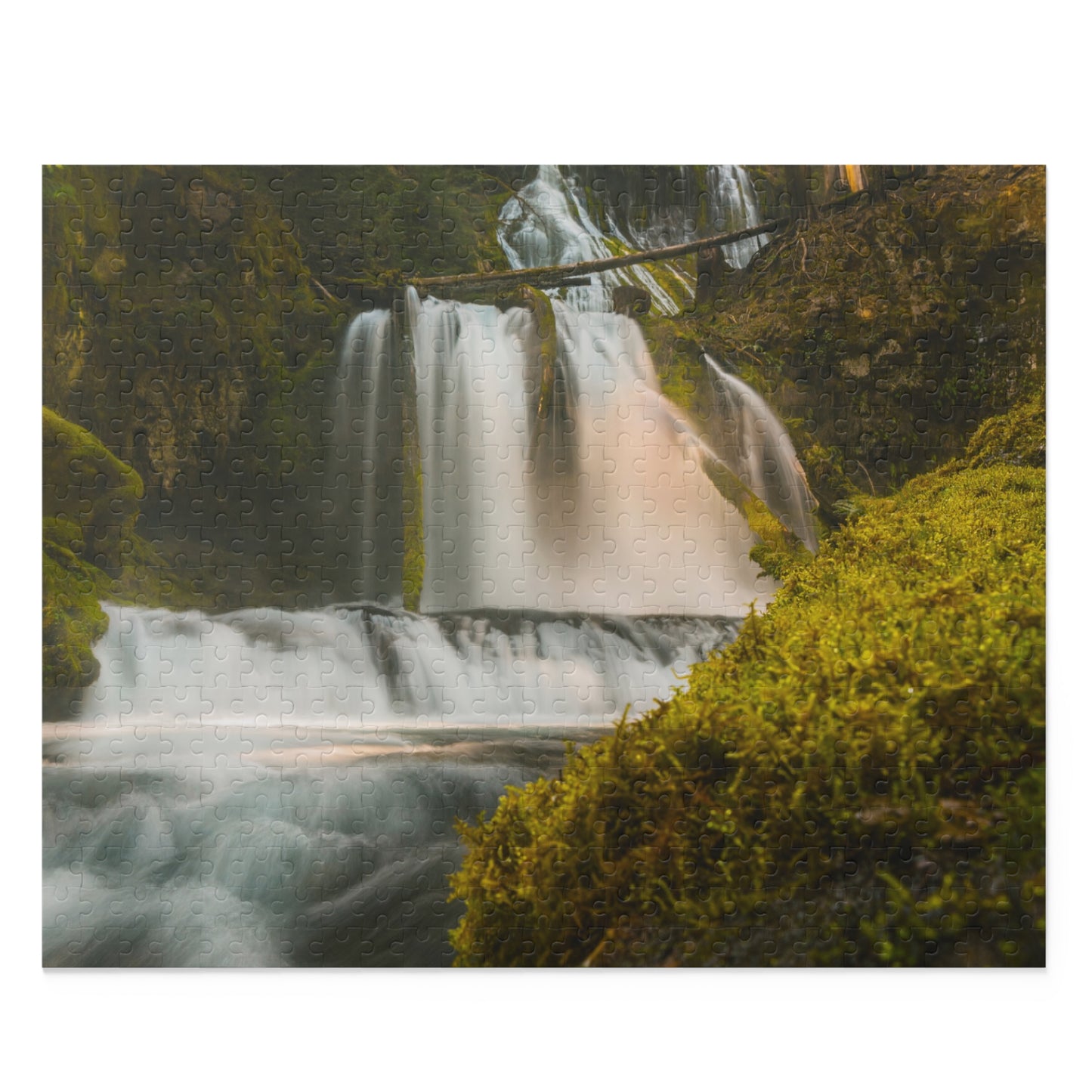Washington - Lower Panther Creek Falls - Puzzle (120, 252, 500-Piece)