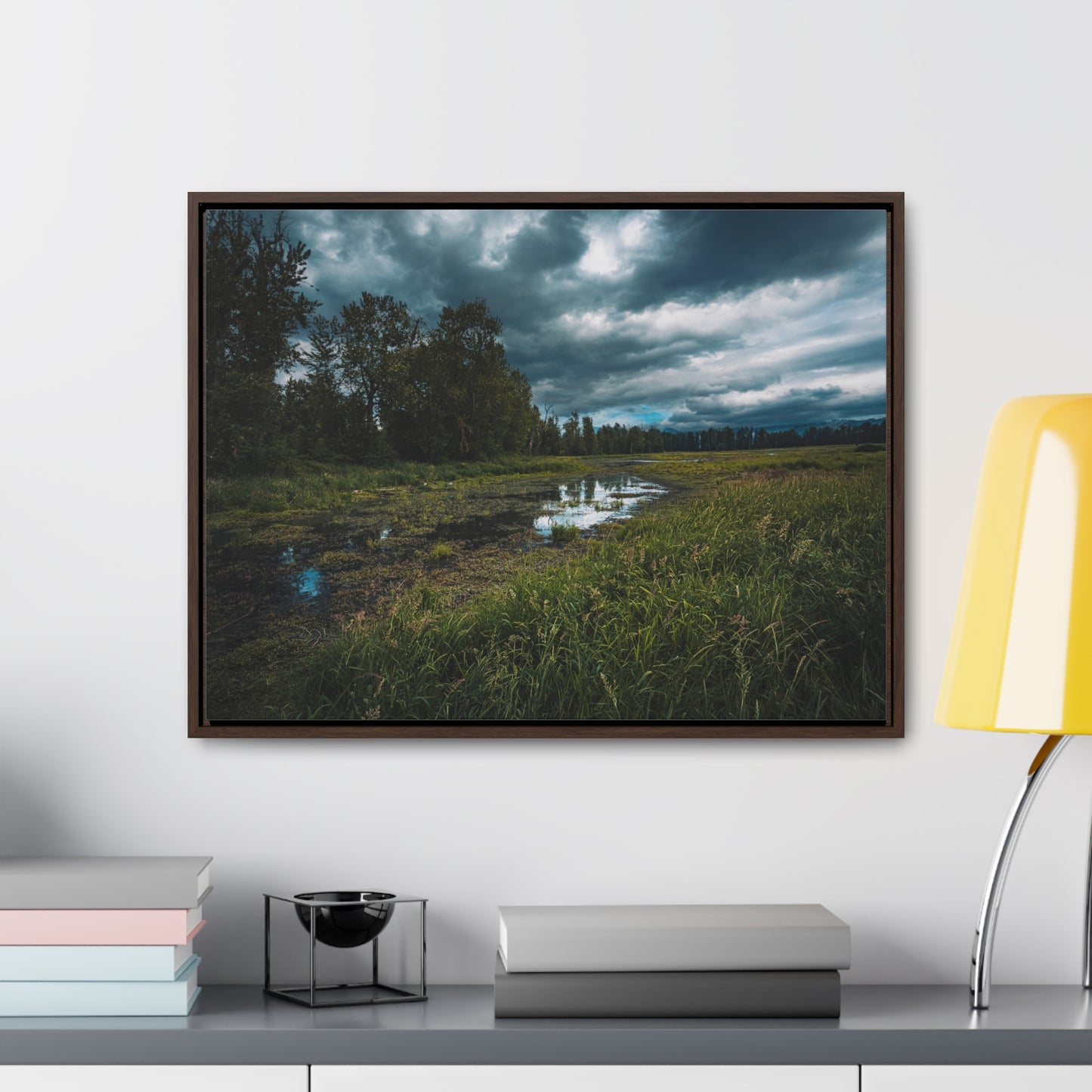Washington - Steigerwald Lake National Wildlife Refuge - Gallery Canvas Wrap, Horizontal Frame