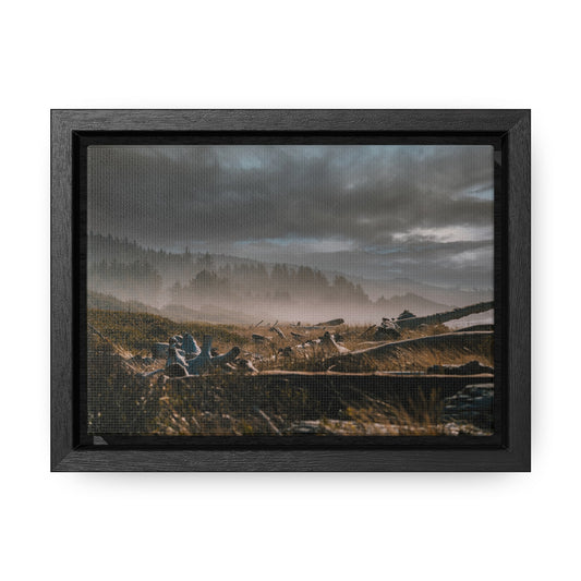 Oregon - Krissy Beach  - Gallery Canvas Wrap, Horizontal Frame