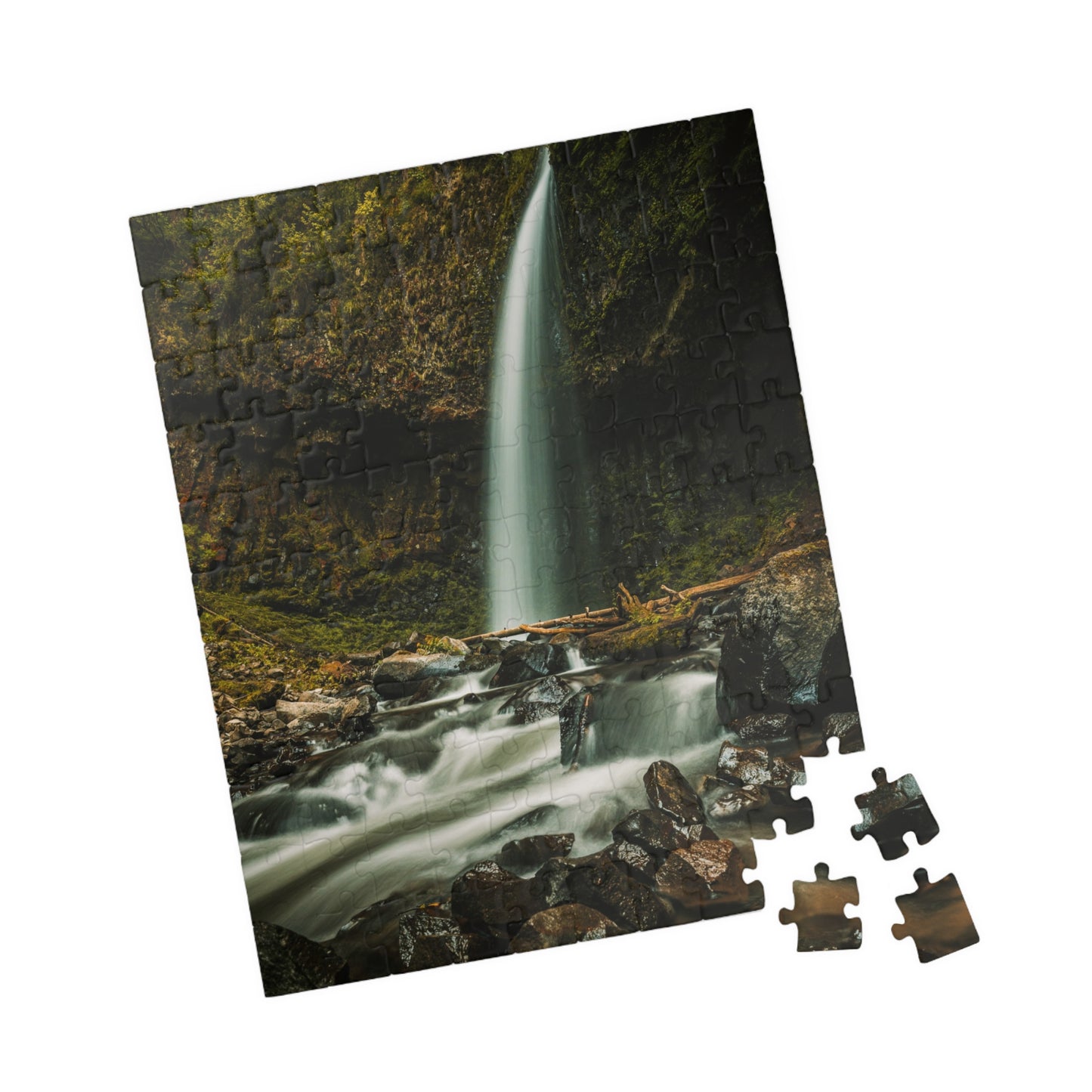Oregon - Upper Latourell Falls - Puzzle (110, 252, 520, 1014-piece)