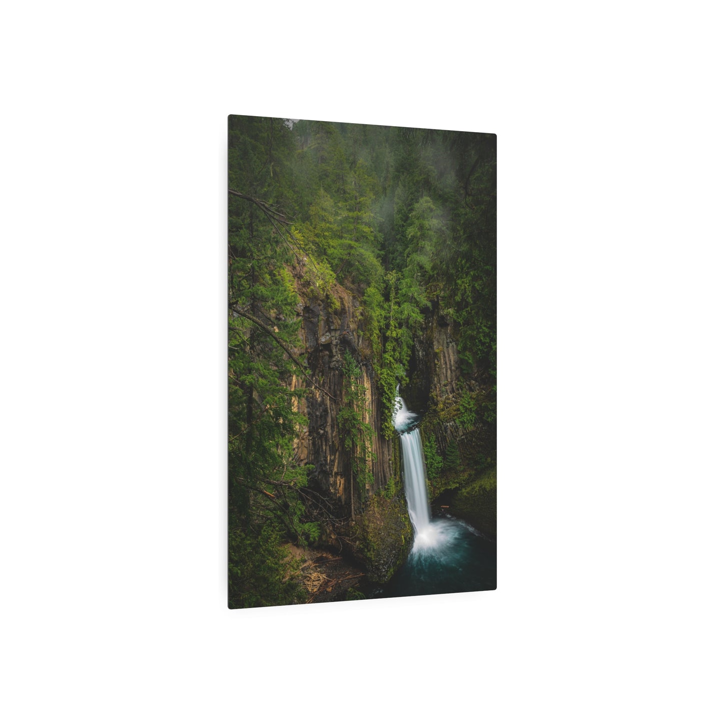 Oregon - Toketee Falls- Metal Art Sign