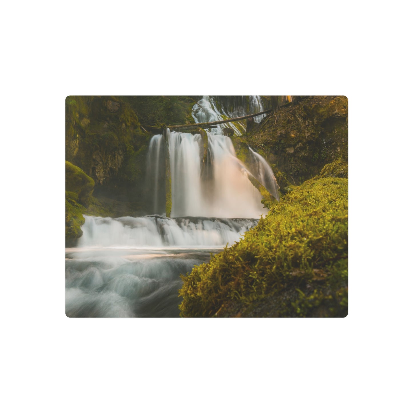 Washington - Lower Panther Creek Falls -  Metal Art Sign