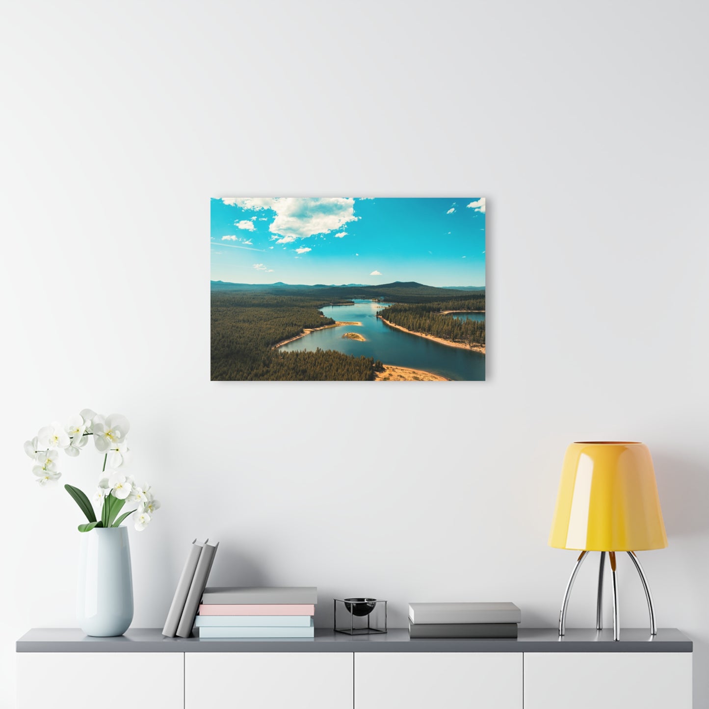 Oregon - Wickiup Reservoir -  Acrylic Wall Art Print