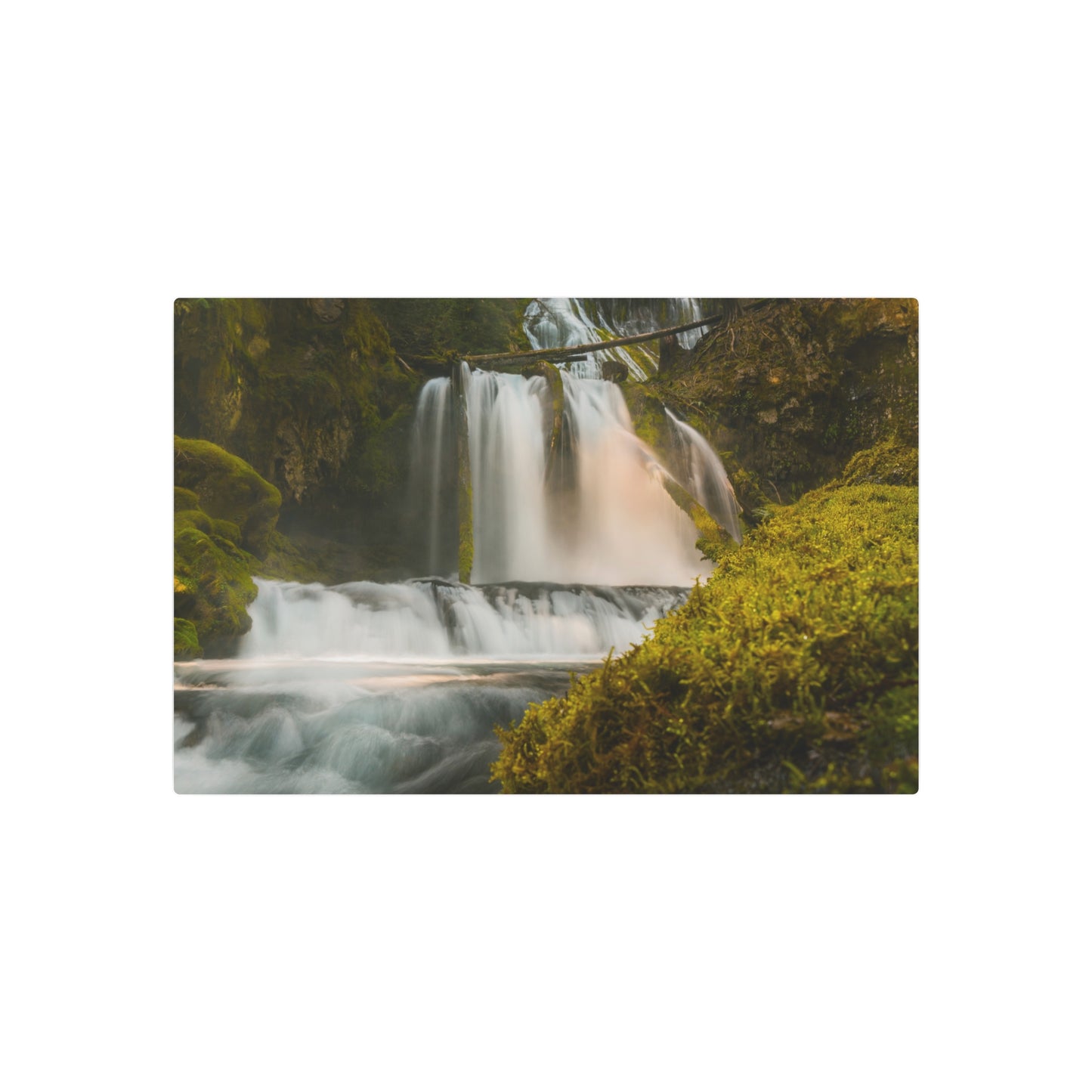 Washington - Lower Panther Creek Falls -  Metal Art Sign