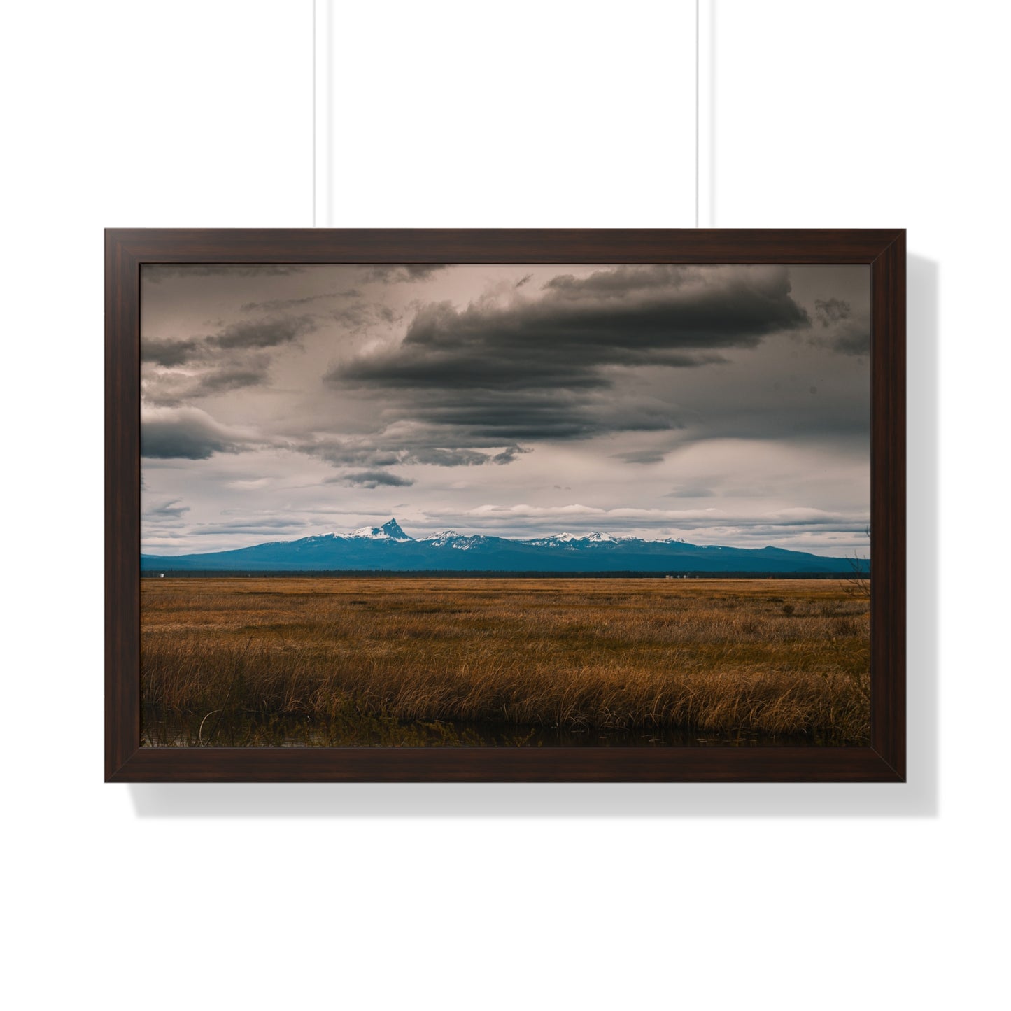 Oregon - Mt. Thielsen Wilderness - Framed Horizontal Poster