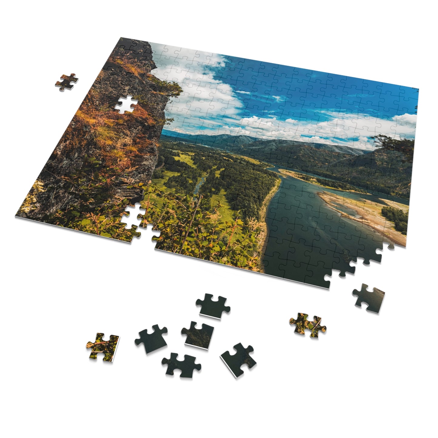 Washington - Beacon Rock - Jigsaw Puzzle (30, 110, 252, 500,1000-Piece)
