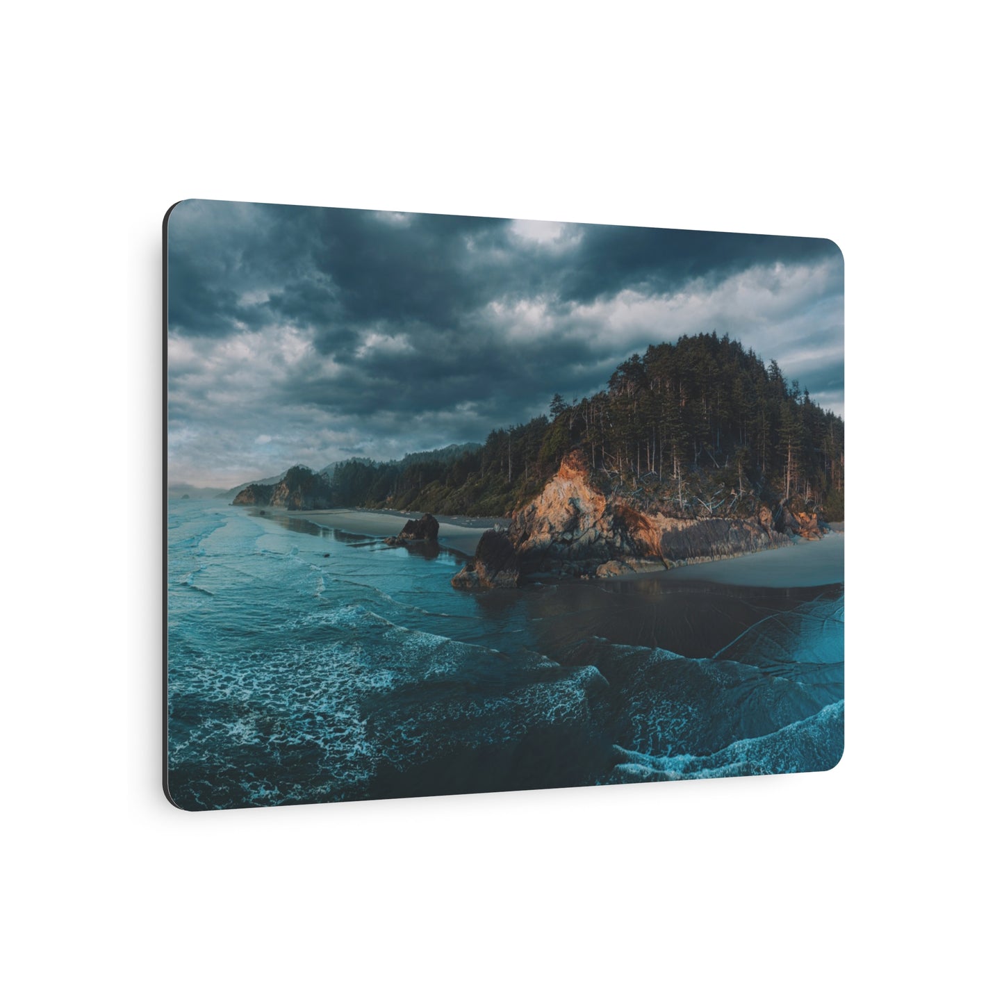 Oregon - National Creek Falls -  Metal Art Sign