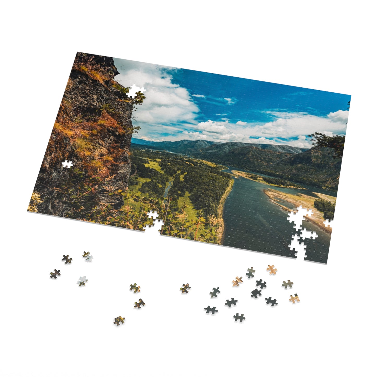 Washington - Beacon Rock - Jigsaw Puzzle (30, 110, 252, 500,1000-Piece)