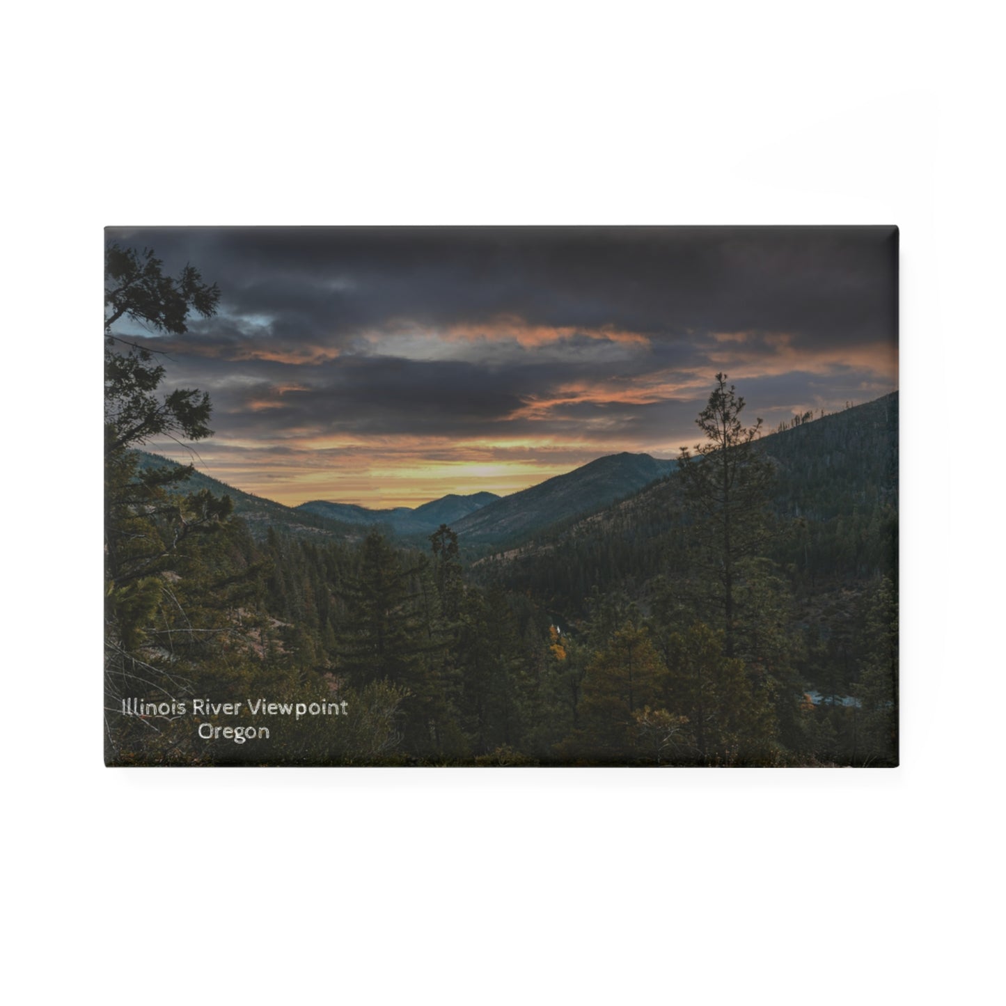 Oregon - Illinois River Viewpoint - Magnet
