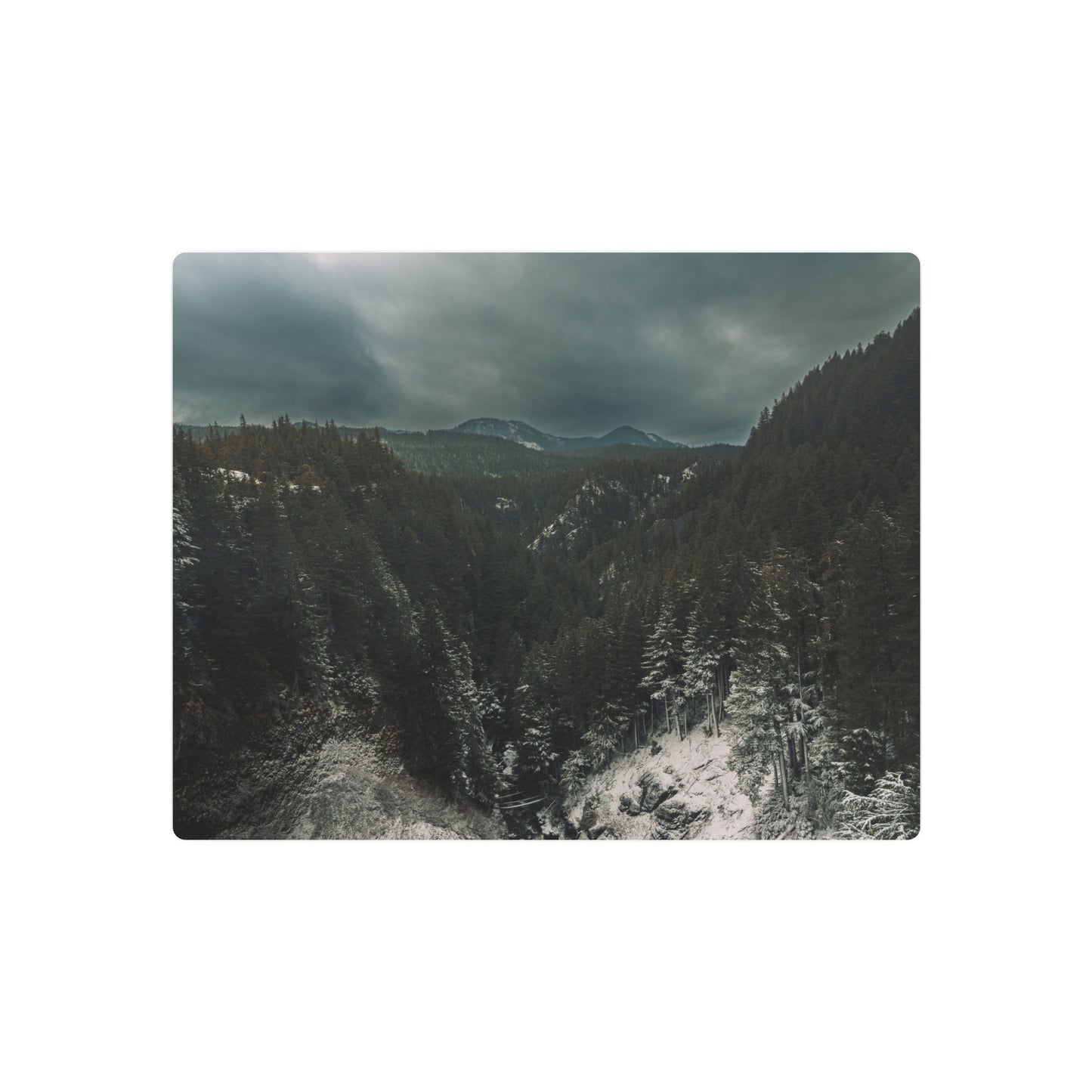 Oregon - Salt Creek Falls View Point - Metal Art Sign