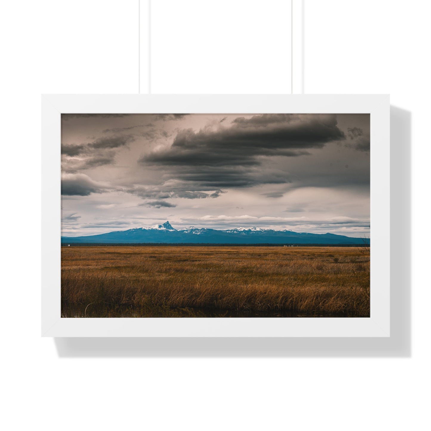 Oregon - Mt. Thielsen Wilderness - Framed Horizontal Poster