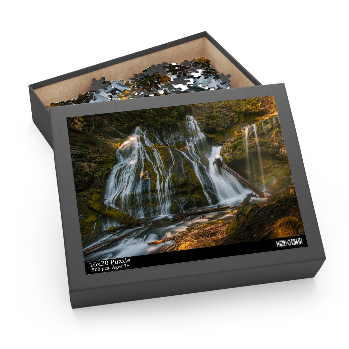 Washington - Panther Creek Falls - Puzzle (120, 252, 500-Piece)