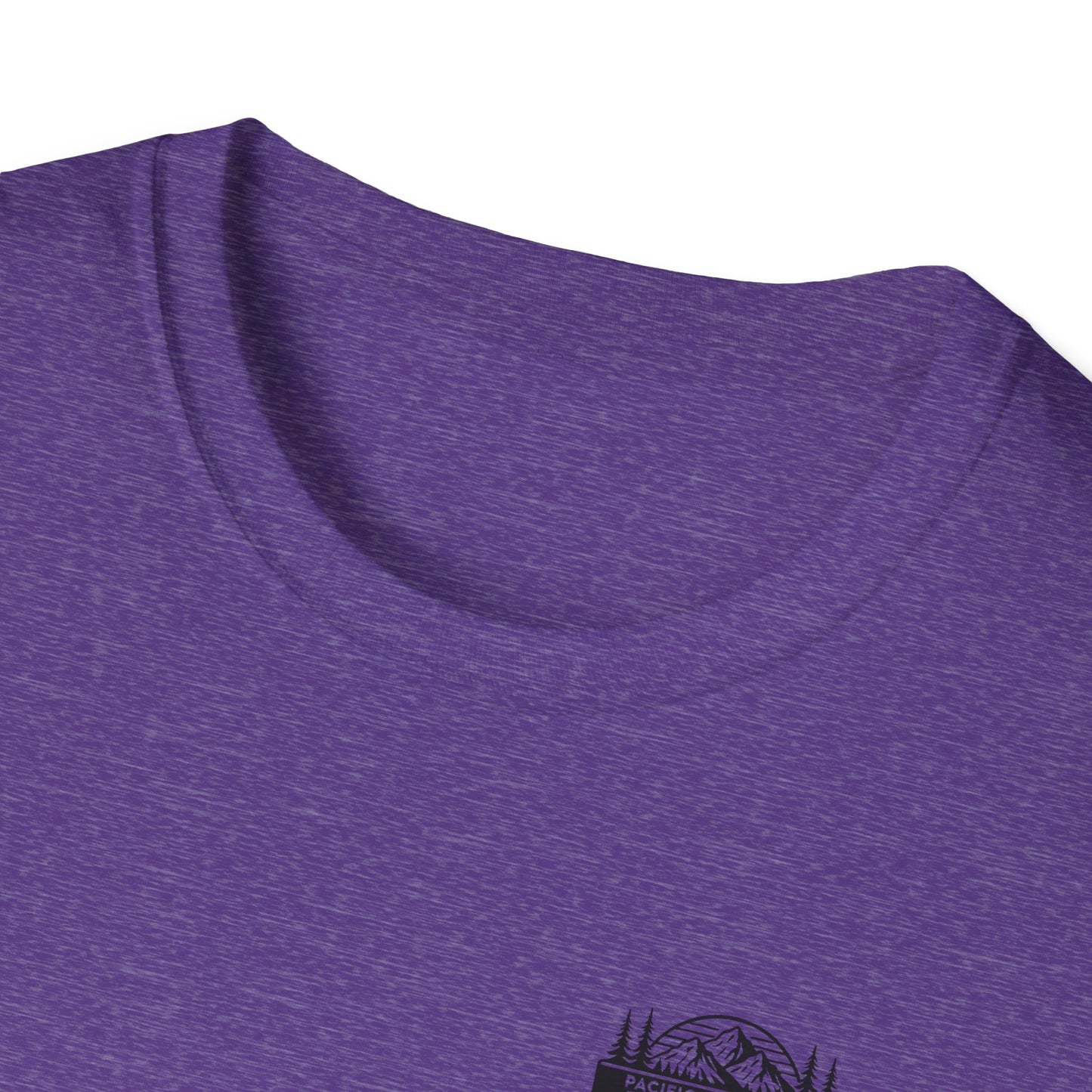 Unisex Softstyle T-Shirt - "Pacific Northwest Adventures" Outdoor Graphic Tee