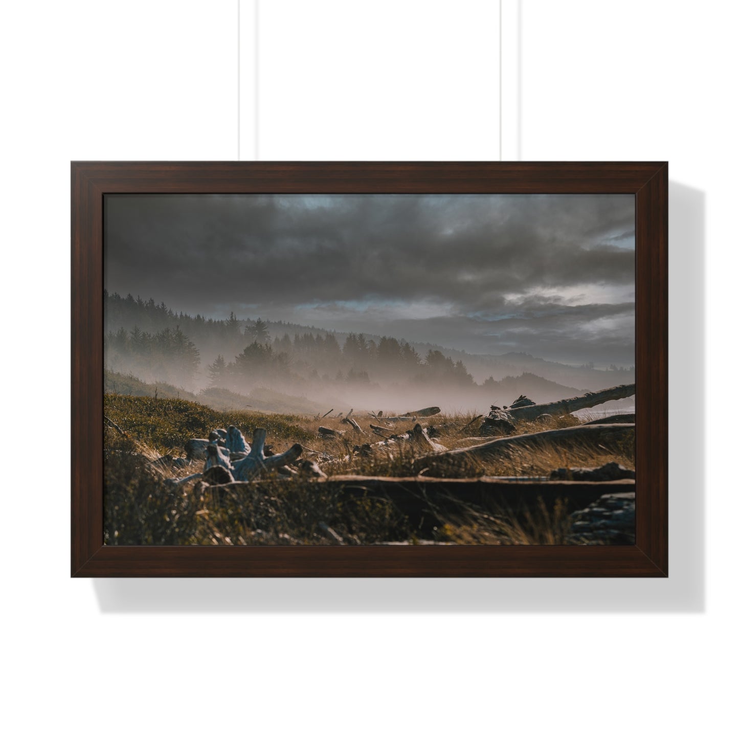 Oregon - Krissy Beach - Framed Horizontal Poster