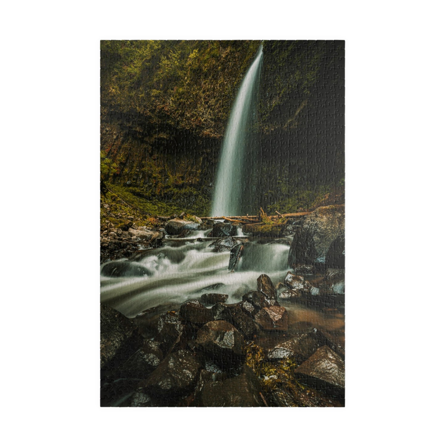Oregon - Upper Latourell Falls - Puzzle (110, 252, 520, 1014-piece)