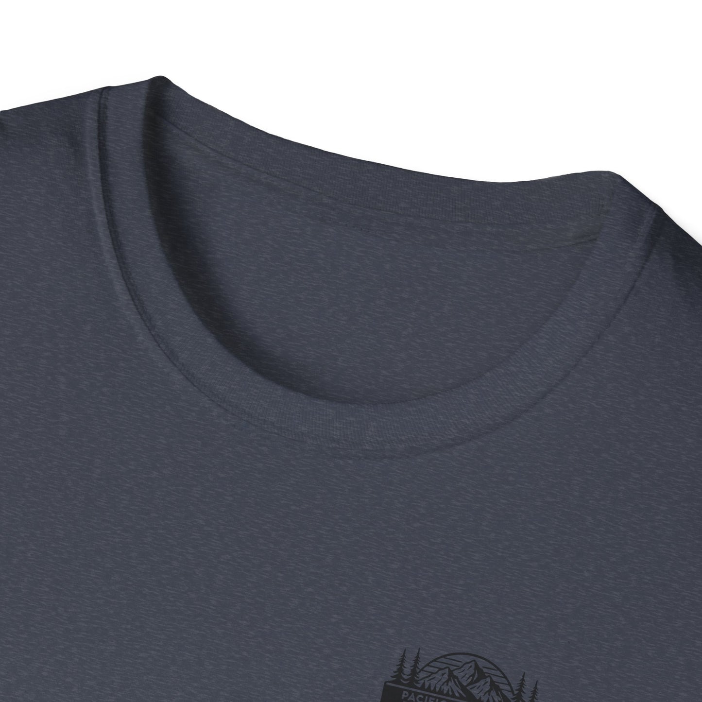 Unisex Softstyle T-Shirt - "Pacific Northwest Adventures" Outdoor Graphic Tee
