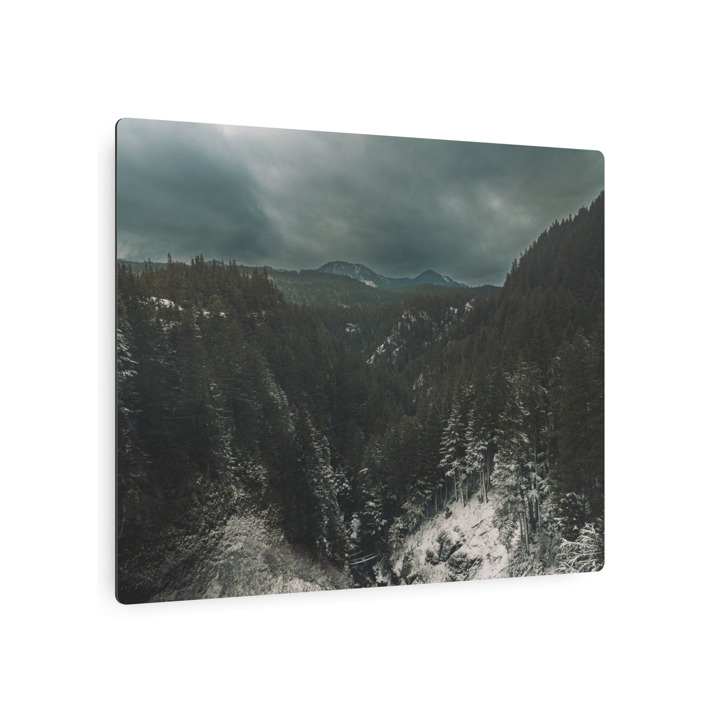 Oregon - Salt Creek Falls View Point - Metal Art Sign