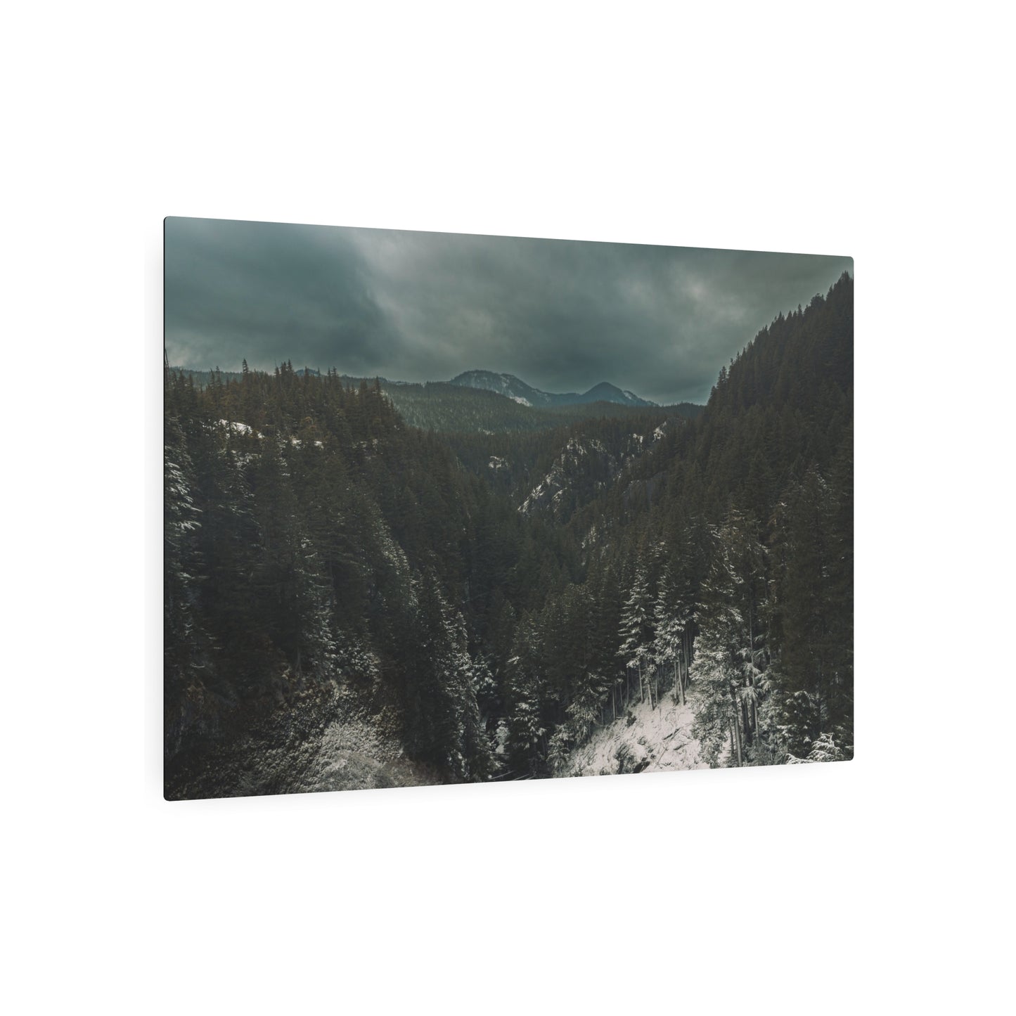Oregon - Salt Creek Falls View Point - Metal Art Sign