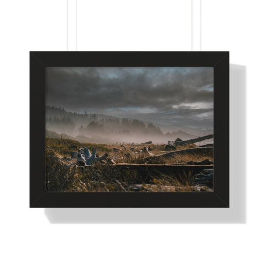 Oregon - Krissy Beach - Framed Horizontal Poster