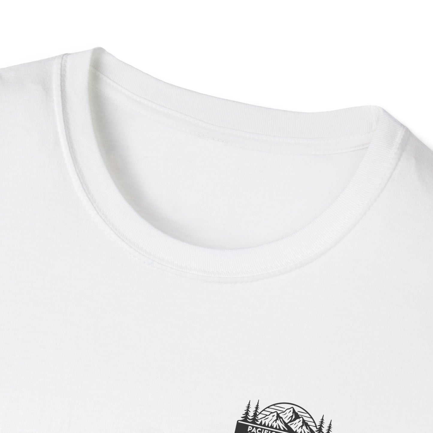 Unisex Softstyle T-Shirt - "Pacific Northwest Adventures" Outdoor Graphic Tee