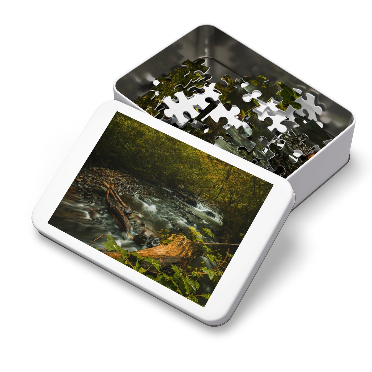 Oregon - Latourell Falls Small Creek - Jigsaw Puzzle (30, 110, 252, 500,1000-Piece)
