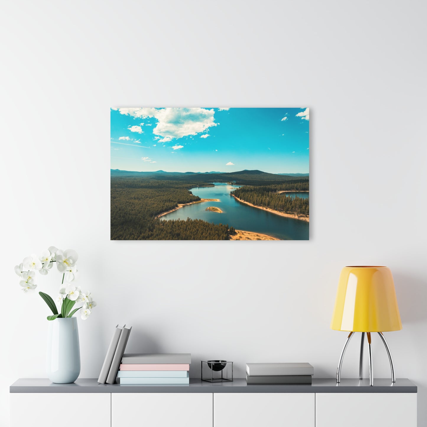 Oregon - Wickiup Reservoir -  Acrylic Wall Art Print