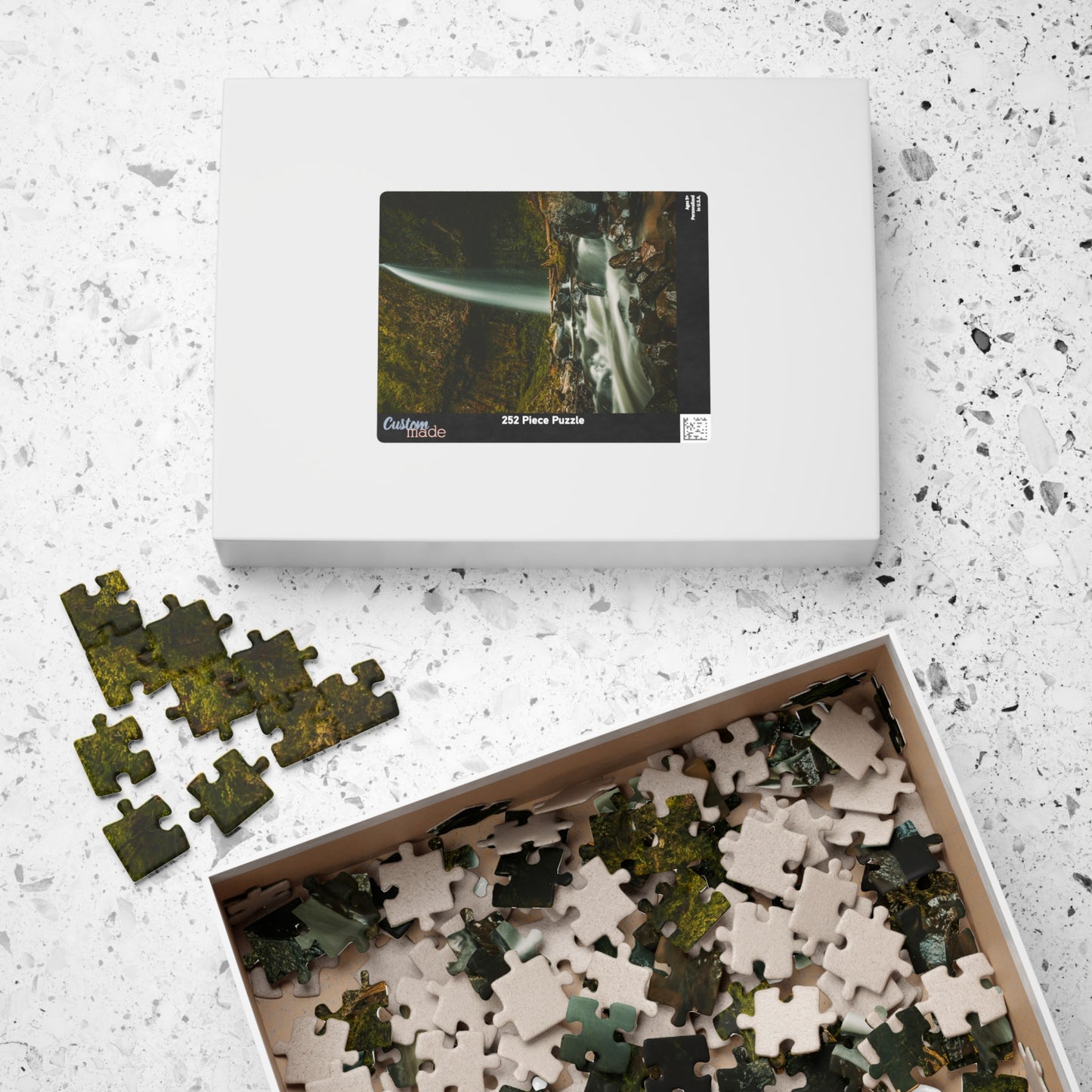 Oregon - Upper Latourell Falls - Puzzle (110, 252, 520, 1014-piece)