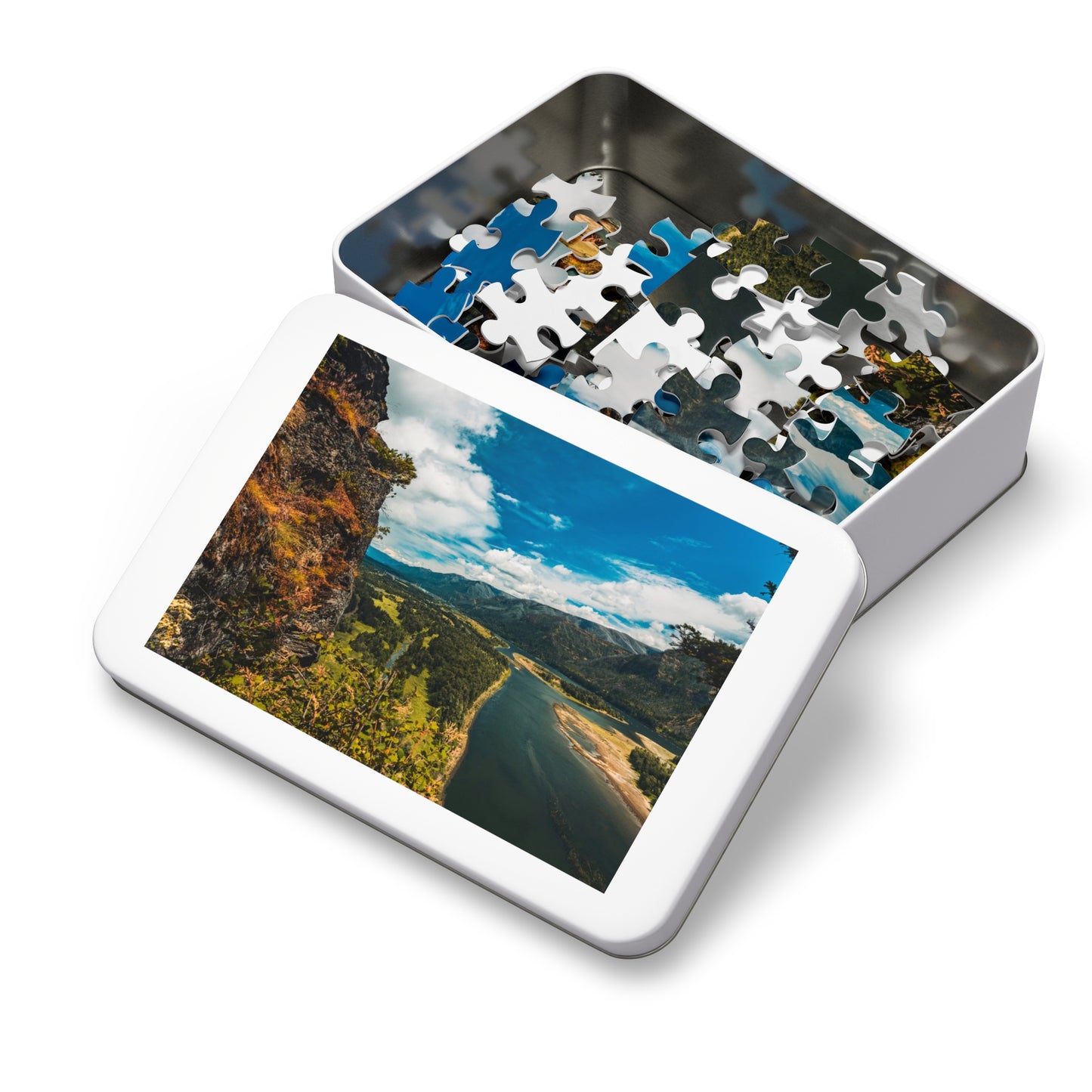 Washington - Beacon Rock - Jigsaw Puzzle (30, 110, 252, 500,1000-Piece)