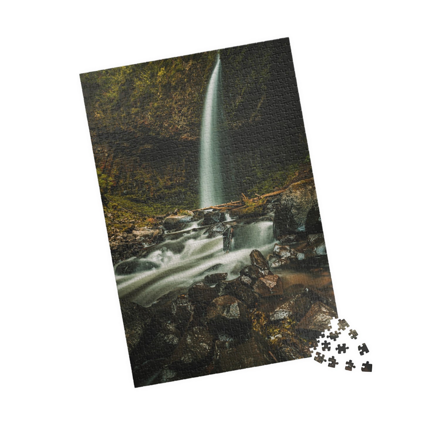Oregon - Upper Latourell Falls - Puzzle (110, 252, 520, 1014-piece)