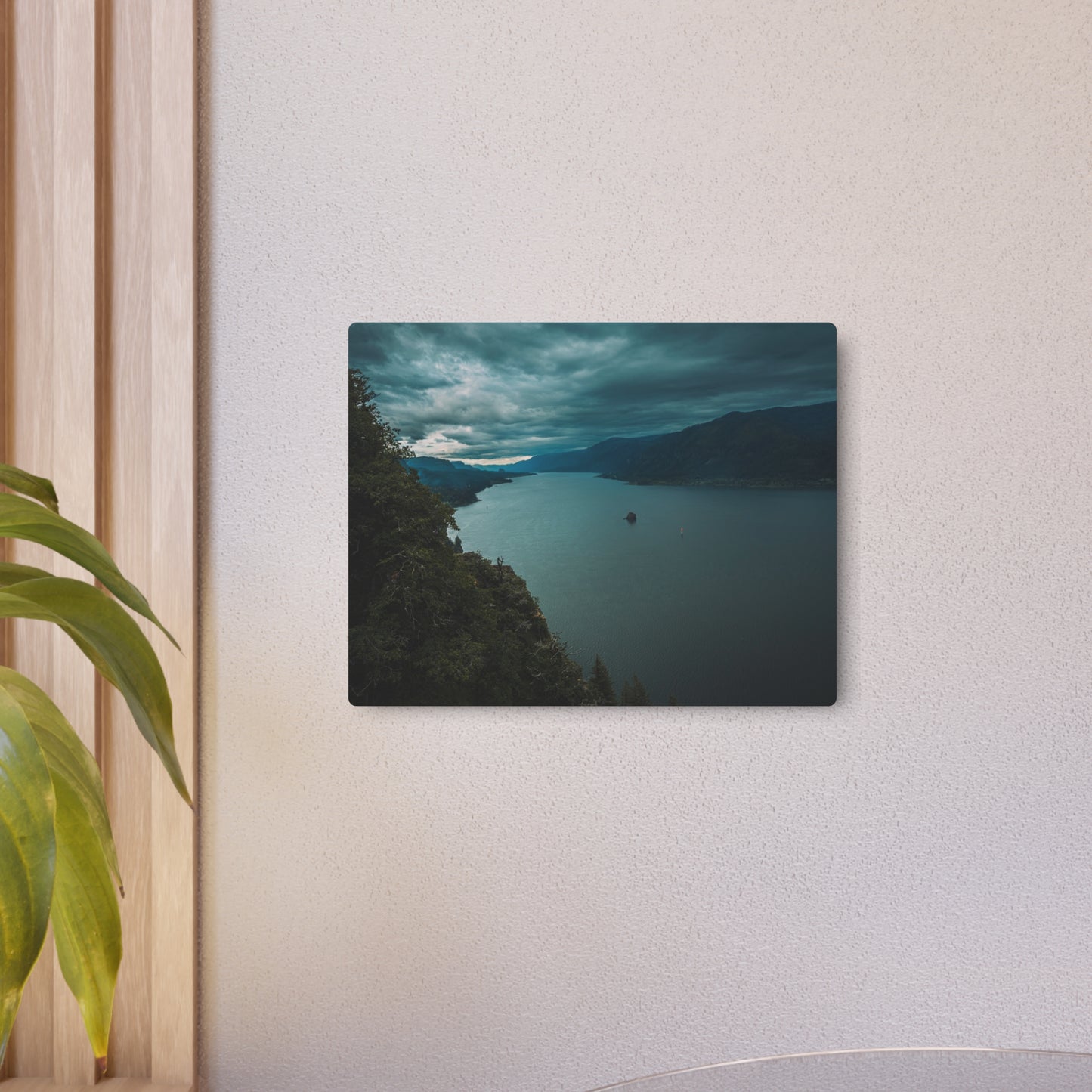 Washington - Cape Horn  View Point - Metal Art Sign