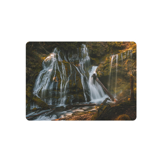 Washington - Panther Creek Falls -  Metal Art Sign