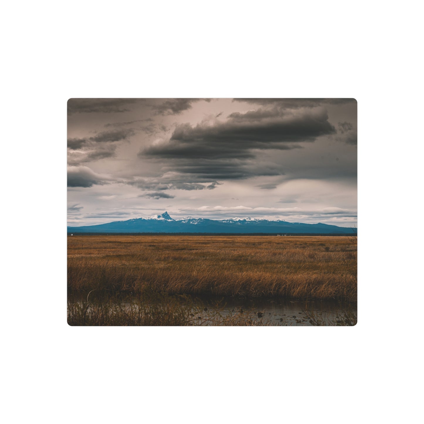 Oregon - Mt. Thielsen Wilderness - Metal Art Sign