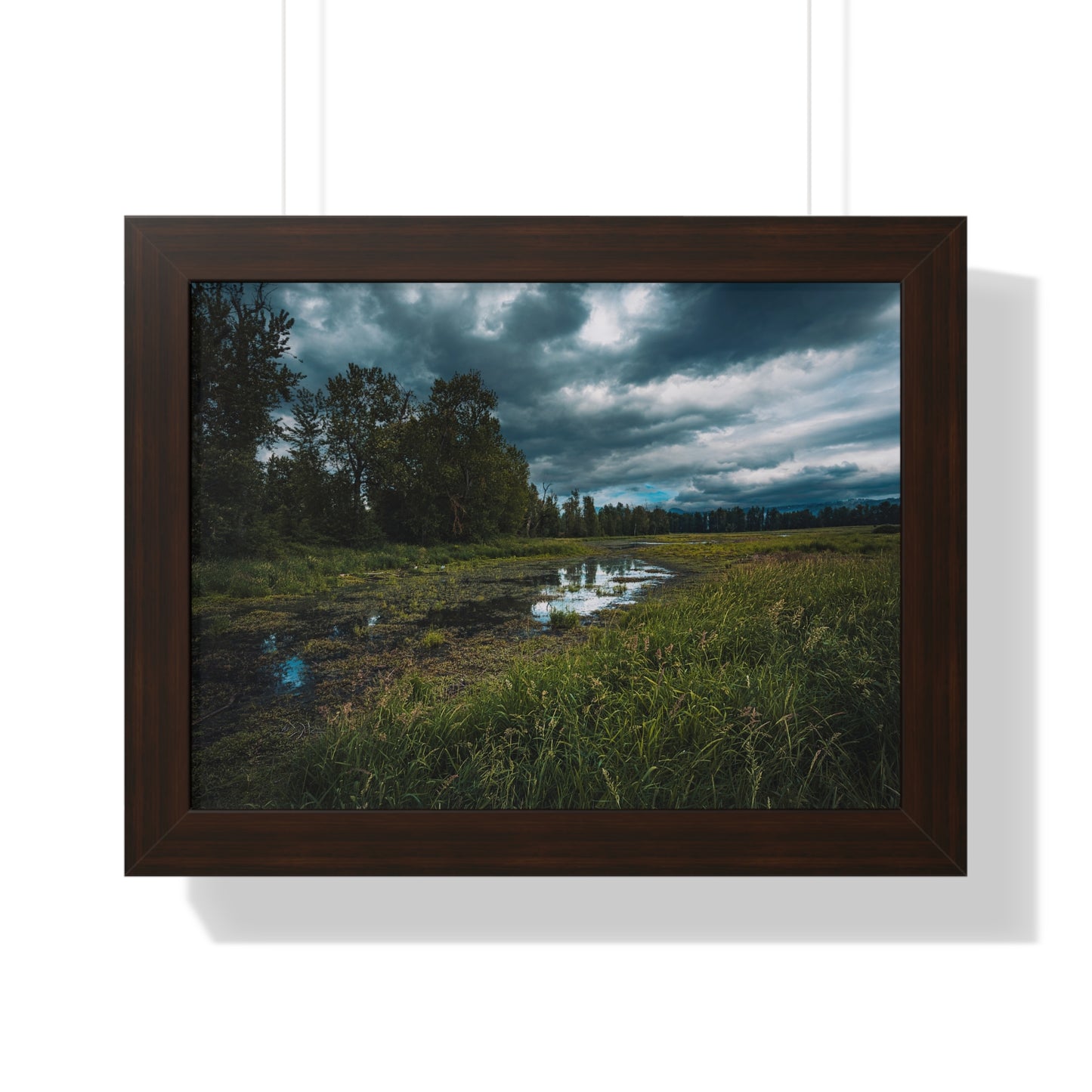 Washington - Steigerwald Lake National Wildlife Refuge  - Framed Horizontal Poster