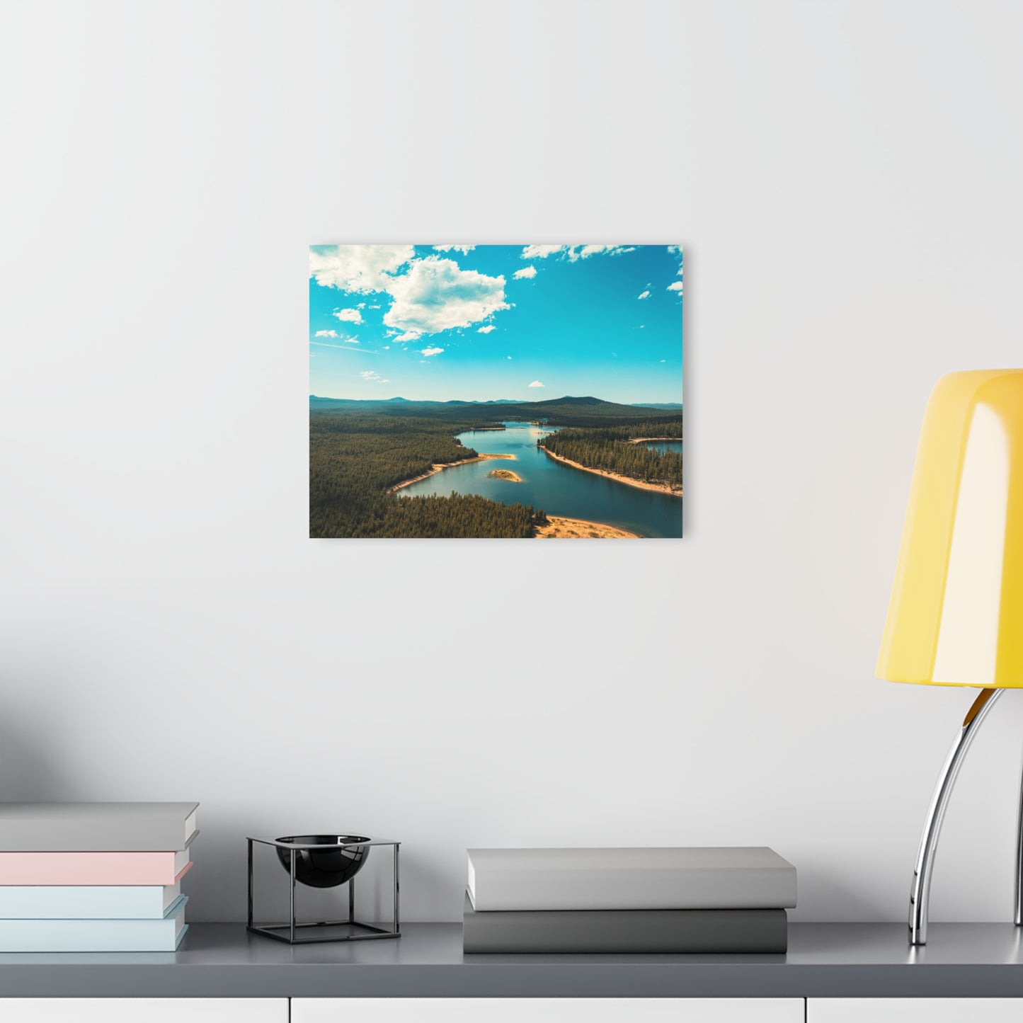 Oregon - Wickiup Reservoir -  Acrylic Wall Art Print