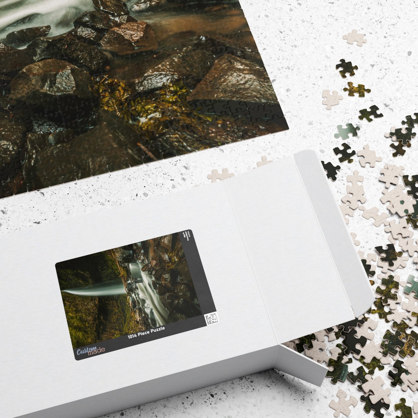 Oregon - Upper Latourell Falls - Puzzle (110, 252, 520, 1014-piece)