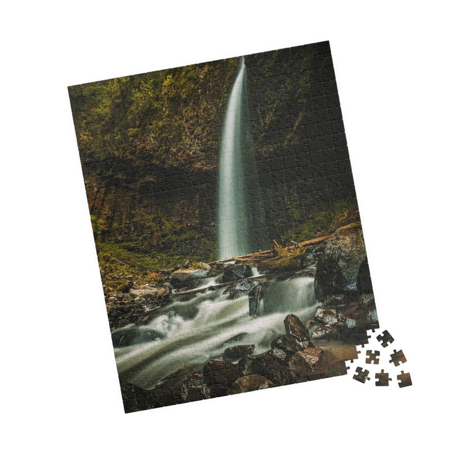 Oregon - Upper Latourell Falls - Puzzle (110, 252, 520, 1014-piece)