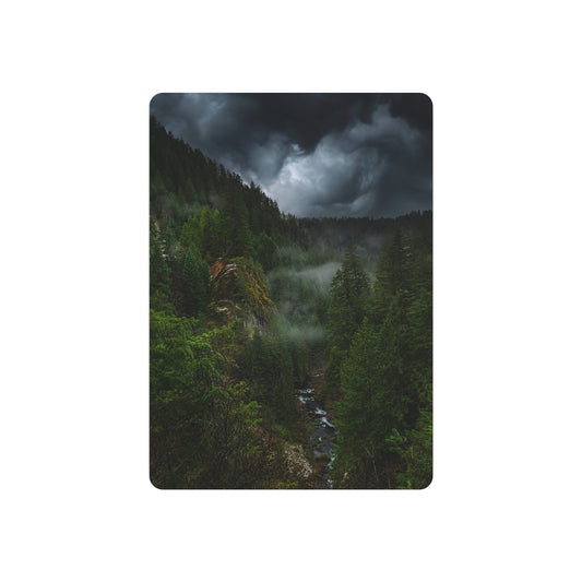 Oregon - Toketee Overlook - Metal Art Sign
