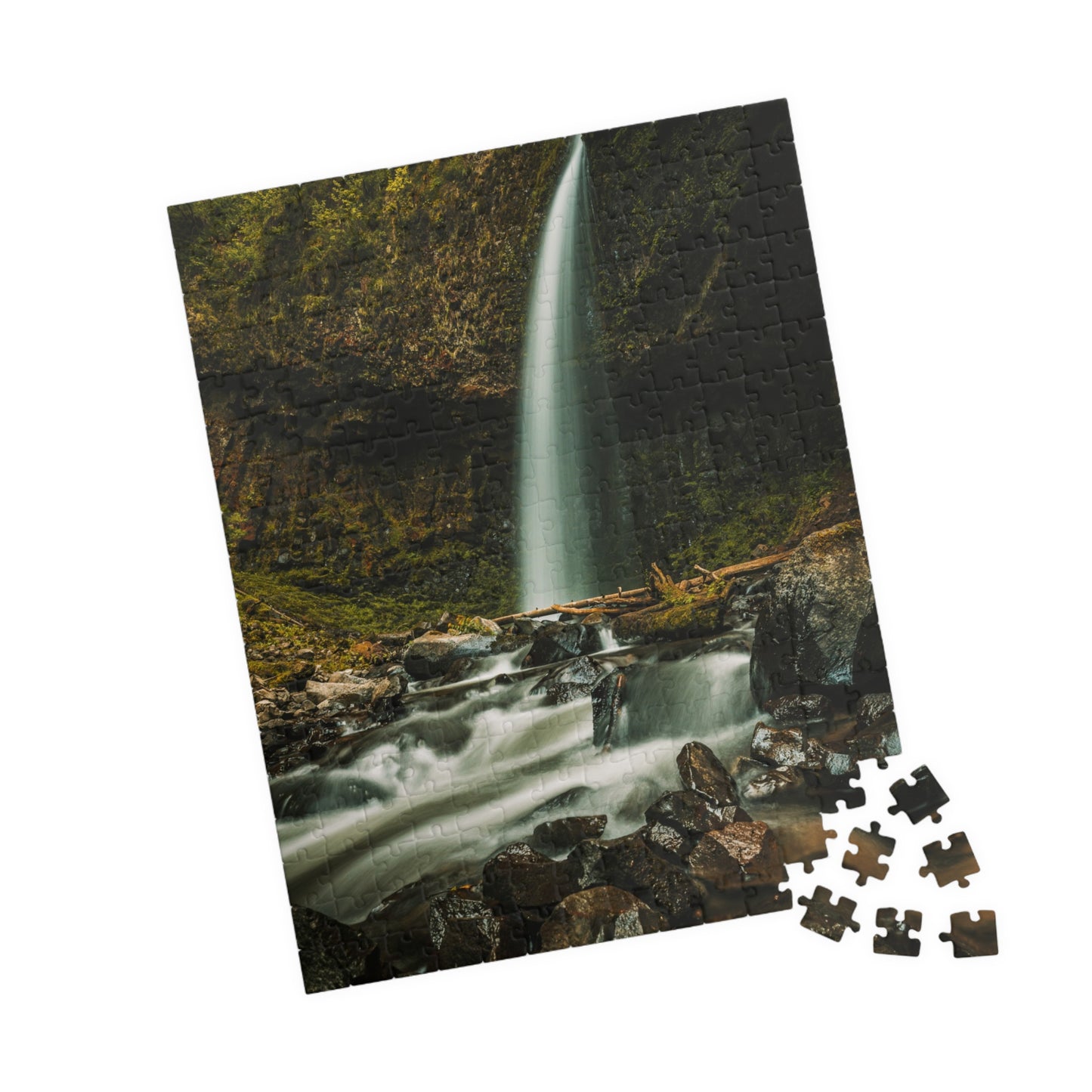Oregon - Upper Latourell Falls - Puzzle (110, 252, 520, 1014-piece)