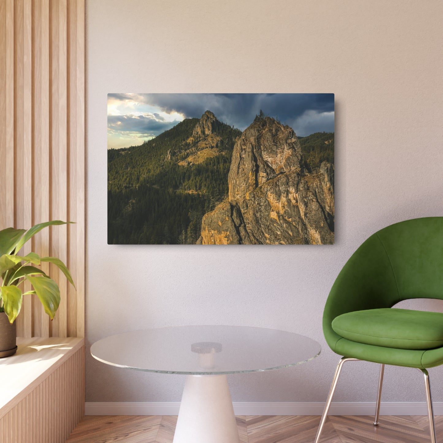 Oregon - Eagle Rock - Metal Art Sign