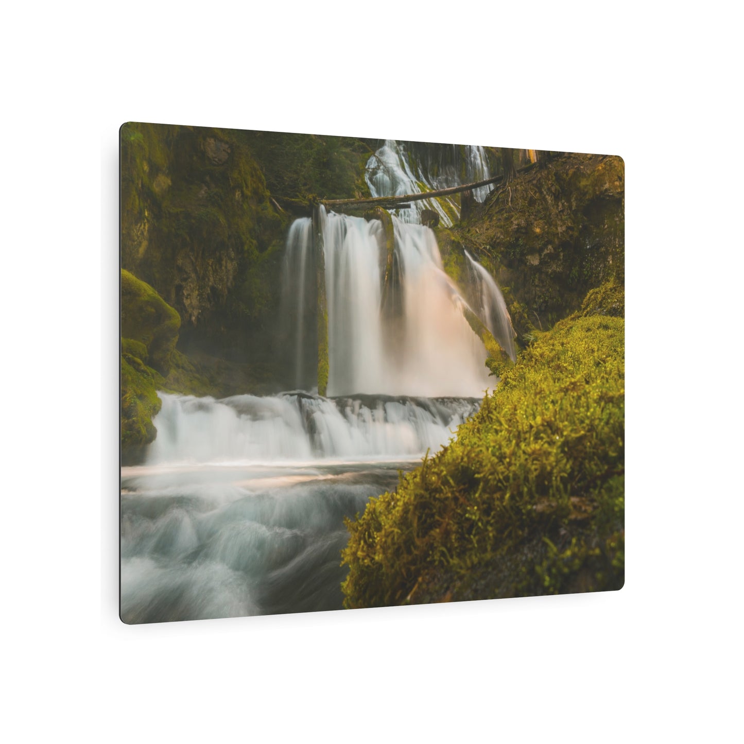 Washington - Lower Panther Creek Falls -  Metal Art Sign