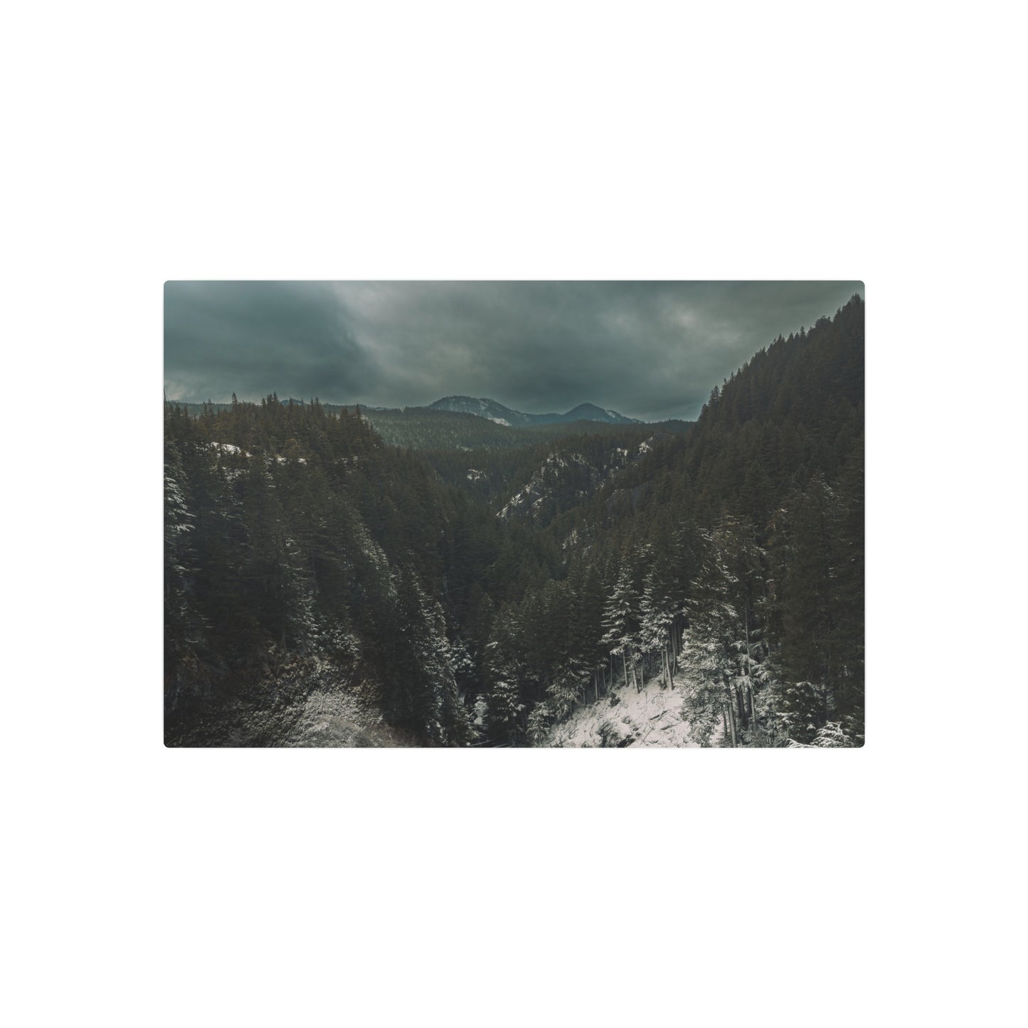 Oregon - Salt Creek Falls View Point - Metal Art Sign