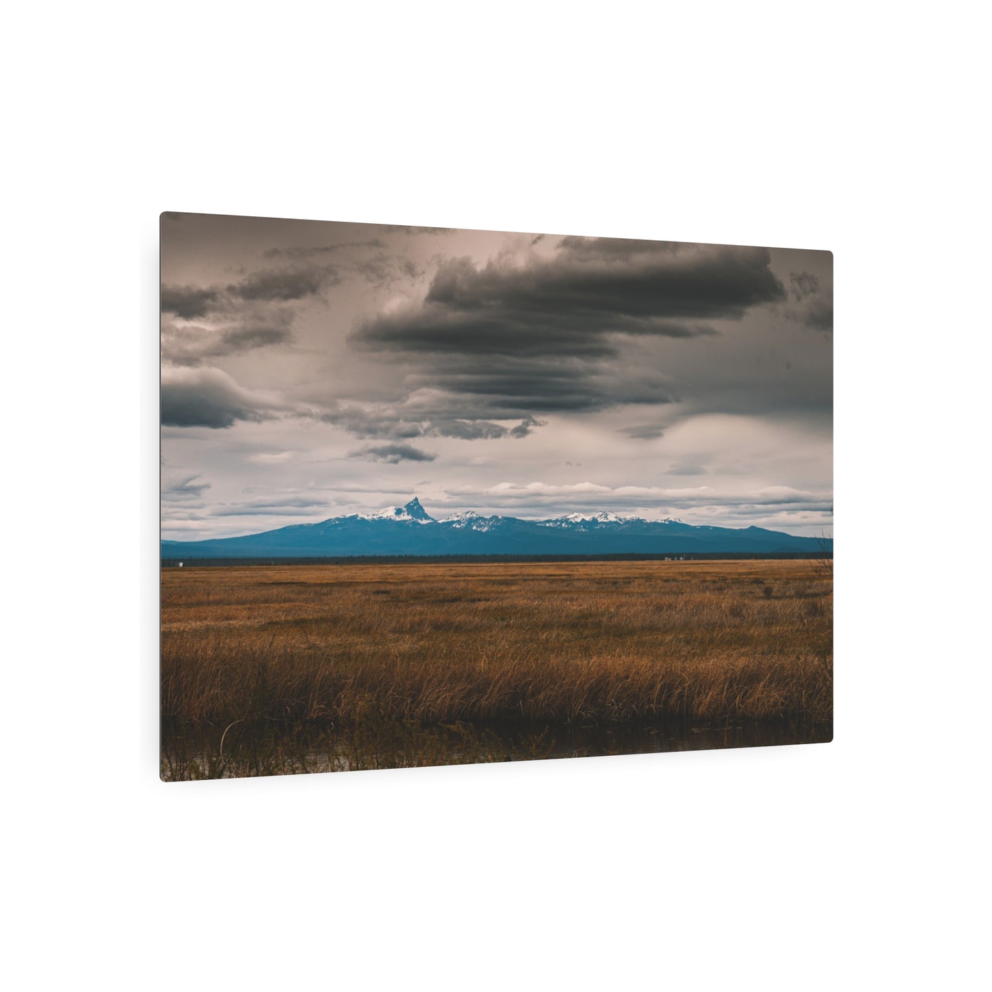 Oregon - Mt. Thielsen Wilderness - Metal Art Sign