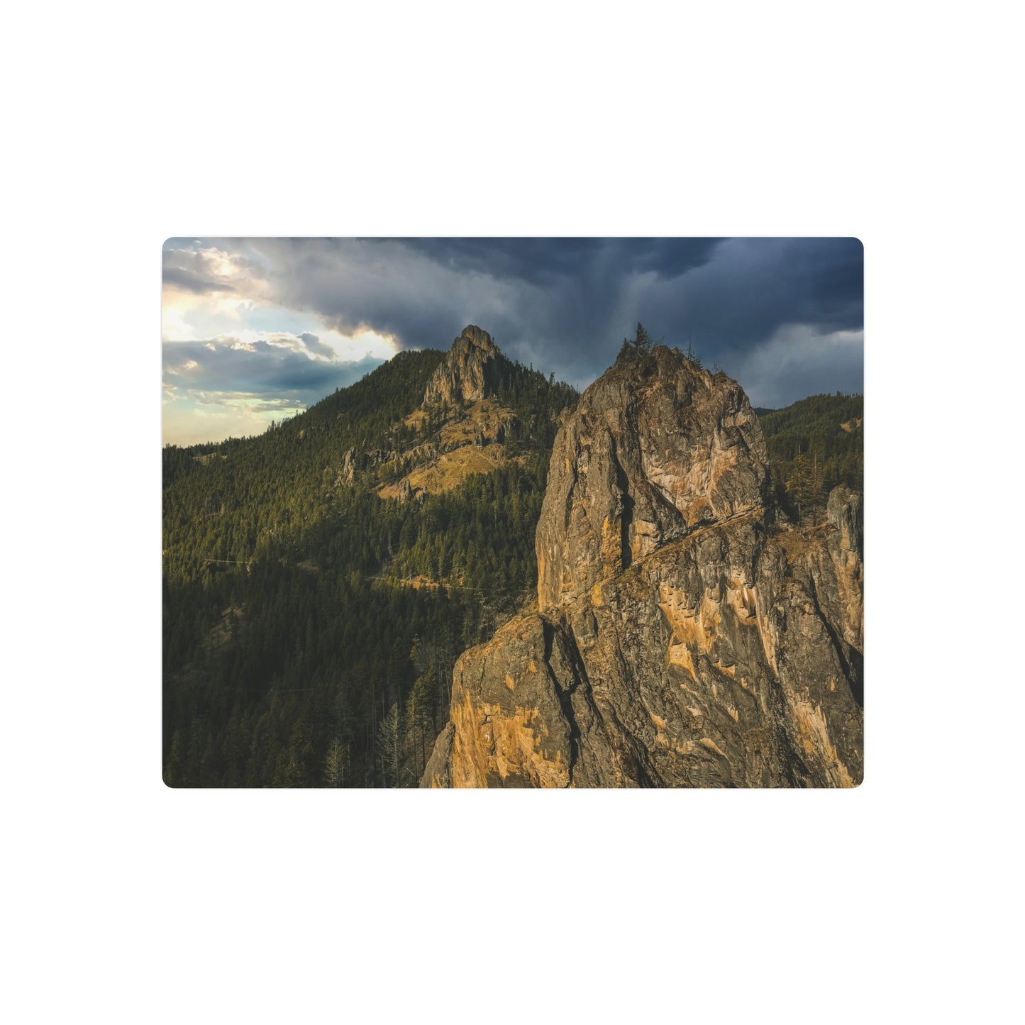 Oregon - Eagle Rock - Metal Art Sign