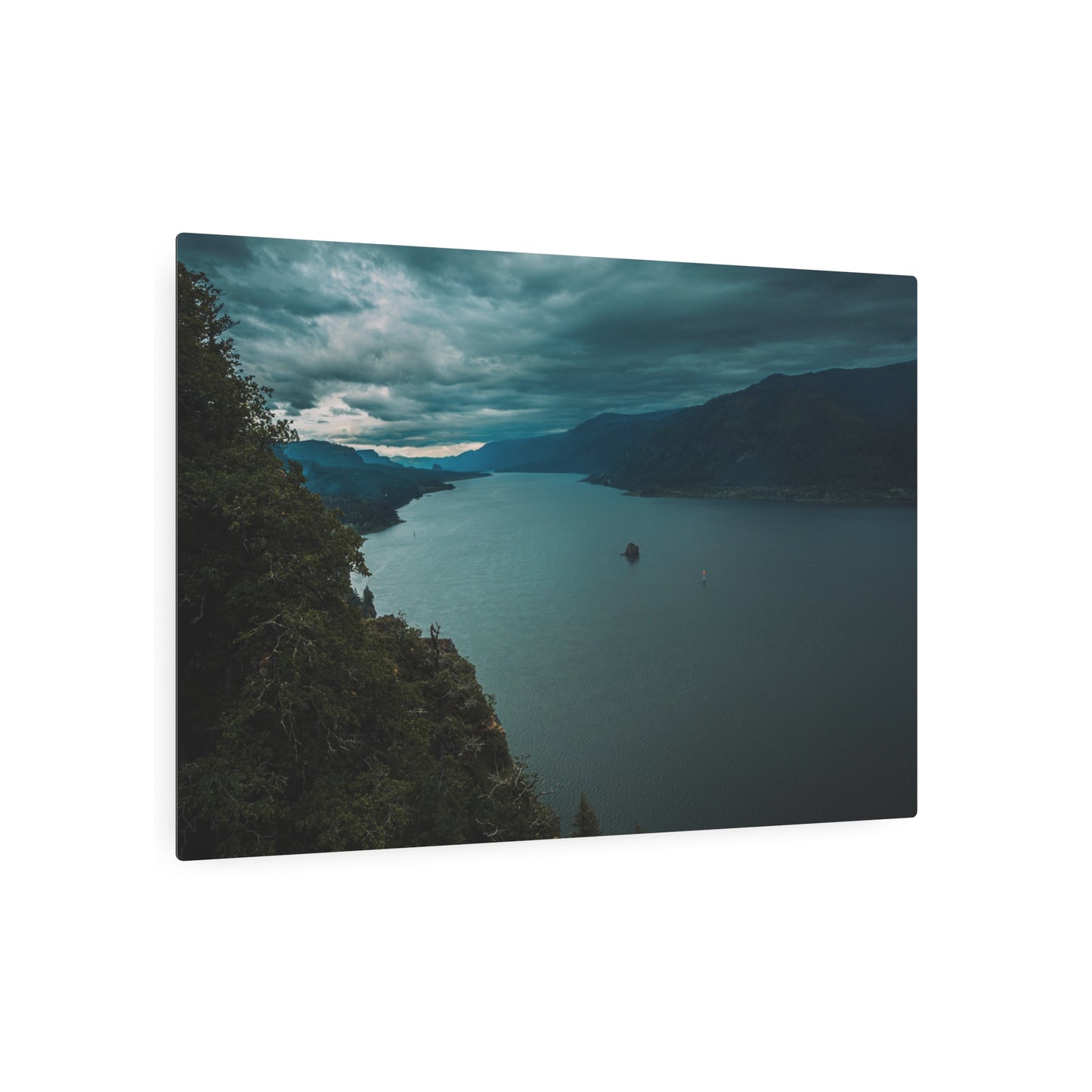Washington - Cape Horn  View Point - Metal Art Sign